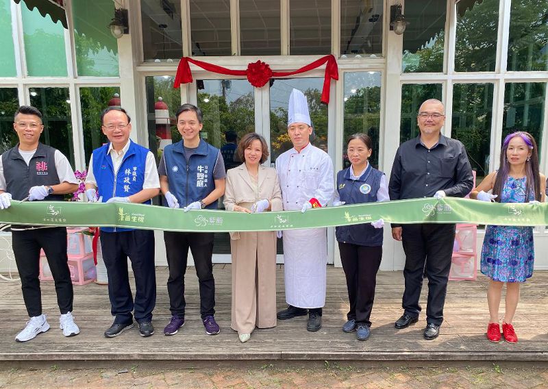 新住民黃騏蔓開津田蔬食餐廳 響應減碳愛地球