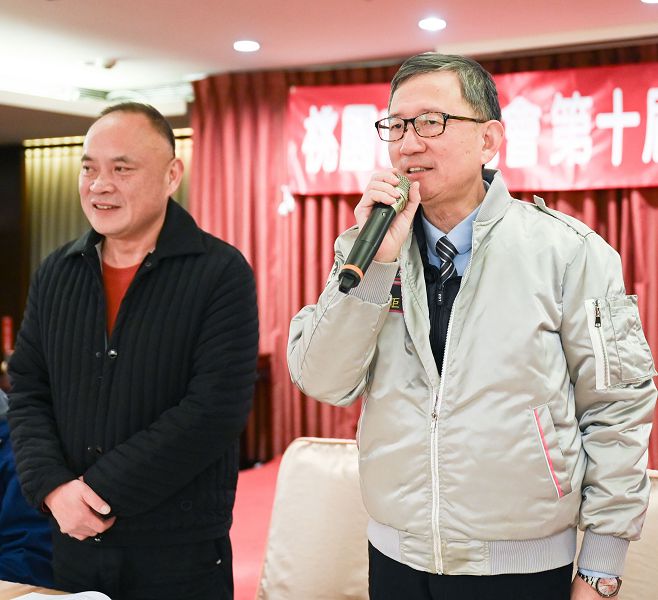 早覺會新春聯誼會暨會員代表大會 王明鉅期勉共同打造健康城市