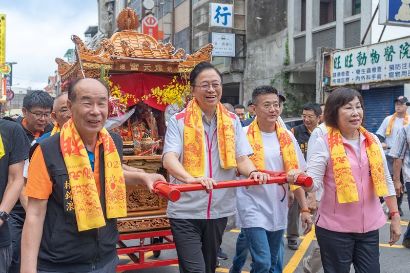 2025神龍鬧鎮遶境神尊回駕 張善政盼打造為桃園特色宗教盛事