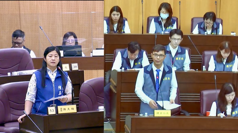 市議員陳美梅爭取中路重劃區增設國民運動中心以應民需