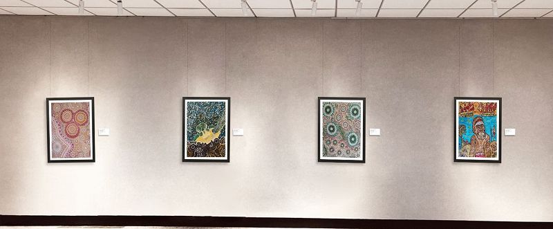 桃園辦理澳洲洛根市原住民族畫展 歡慶締盟30週年
