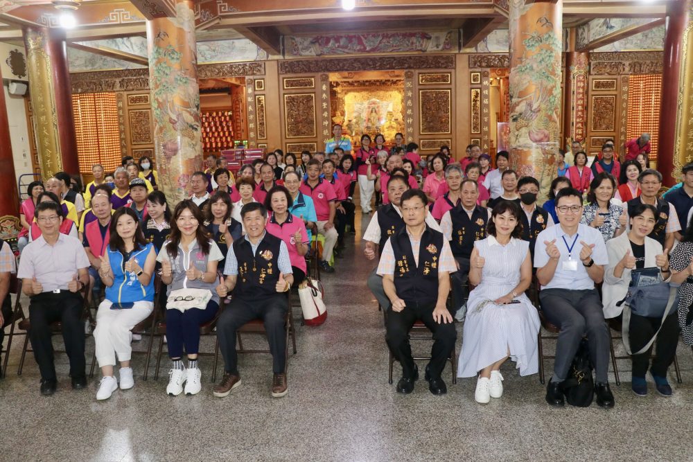 中壢仁海宮發放中元普渡供品捐助50處學校暨公益機構