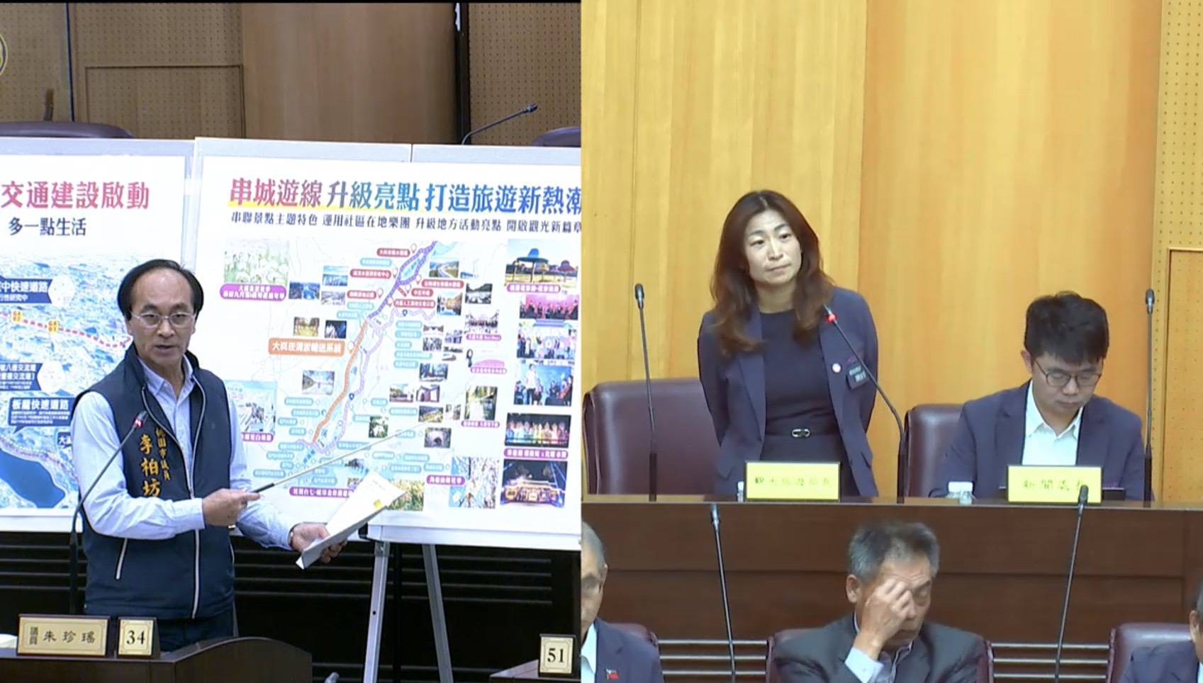 李柏坊市政總質詢推動夜間經濟、交通升級與綠色永續城市 打造大溪觀光新熱潮