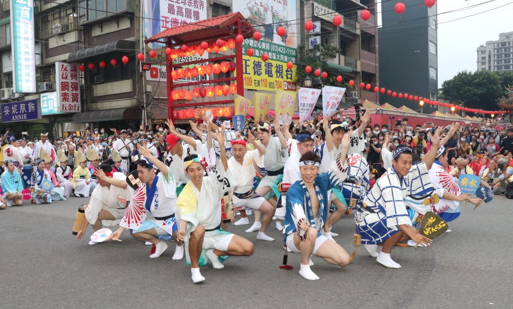 桃園大廟景福宮邀日本高圓寺阿波舞交流共創舊城繁榮