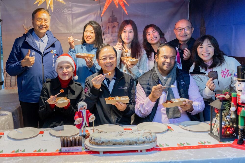 德國商品聖誕市集 桃園壓軸登場