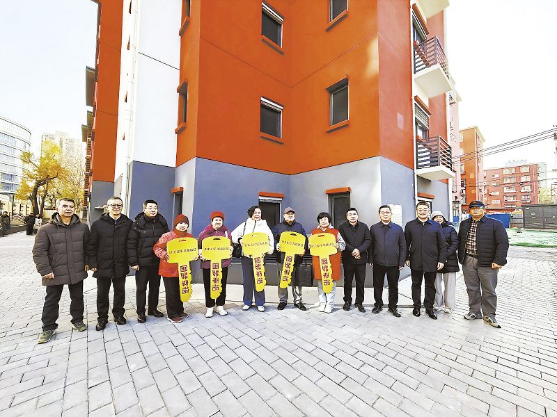 北京豐台區危舊樓原拆原建 百餘戶居民圓夢「老地新居」