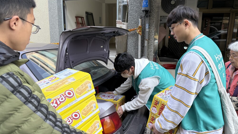 中嘉寬頻｜北健響應大園商圈 助弱勢鄉親過好年