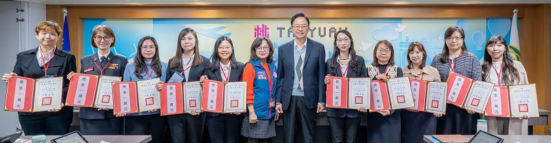 婦女節前夕 桃市傑出女性公務員表揚 兼顧家庭與職場為城市發展貢獻心力
