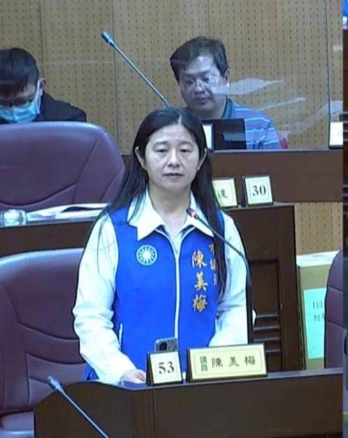 陳美梅市政質詢  關注公務體系改革與社會安全網強化