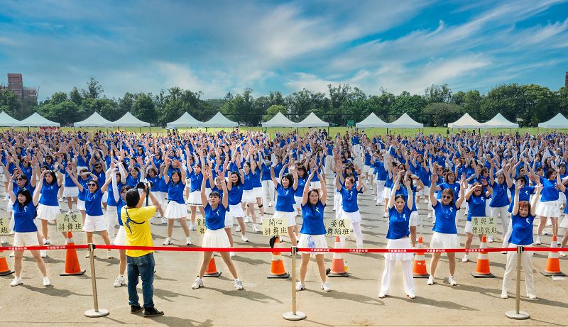 平鎮第10屆千人排舞熱鬧登場 凝聚市民情感打造健康桃園