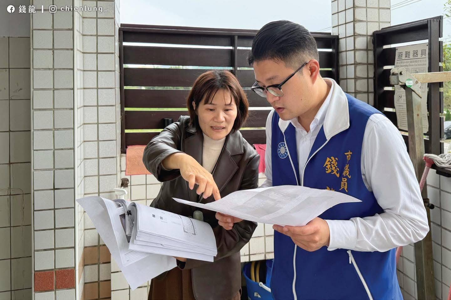 錢龍積極爭取經費 順利推動外社國小廁所整修工程