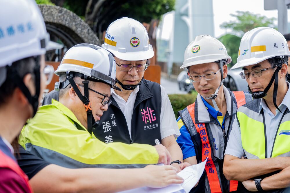 強降雨來襲 張善政視察水情中心