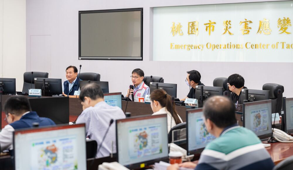 大規模停水21小時 桃市應變中心開設